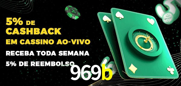 Promoções do cassino ao Vivo 969b